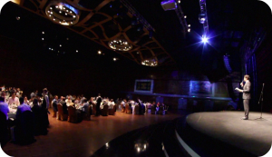 presentador para evento de empresa